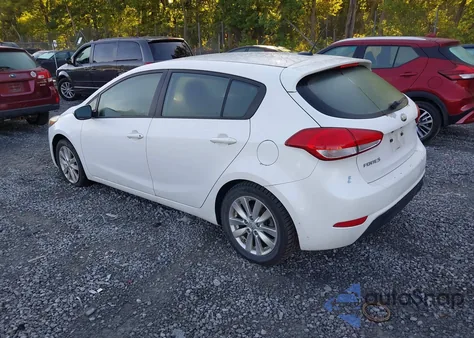 2016 Kia Forte Ex from USA, damaged, VIN KNAFX5A87G5494553